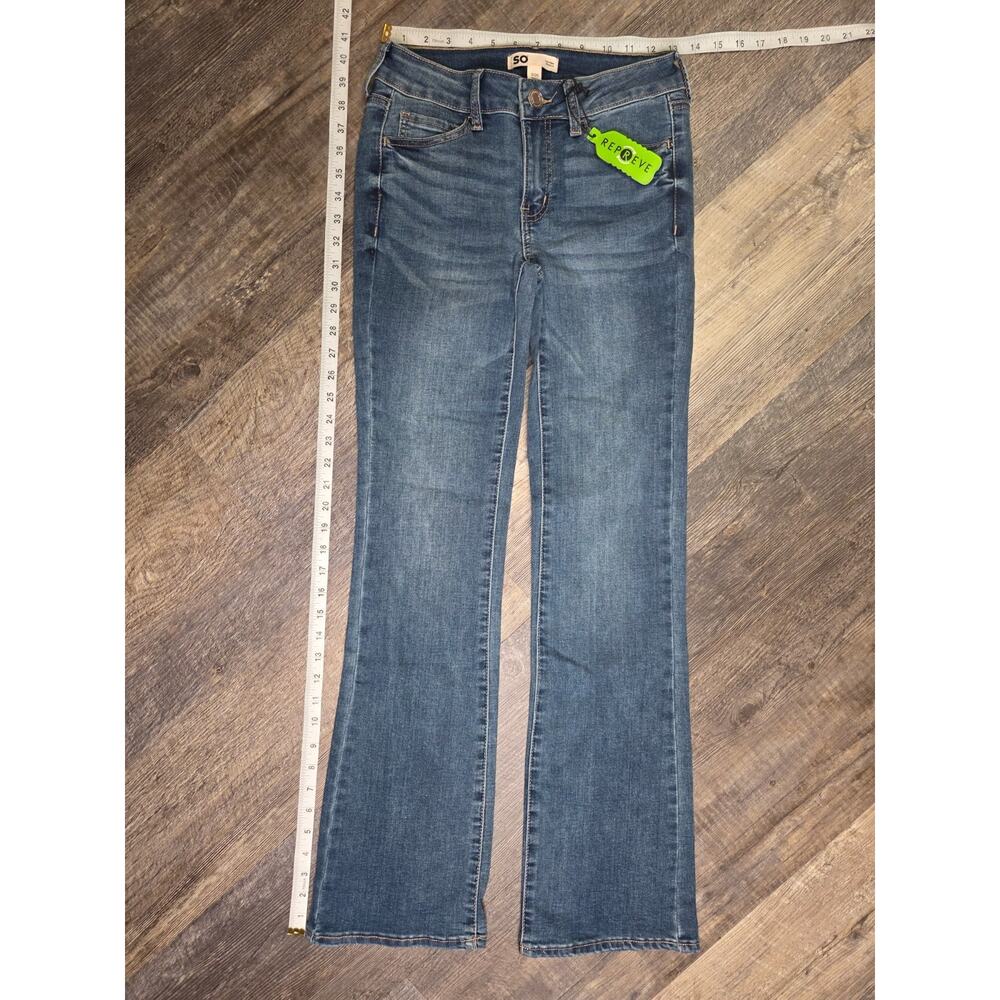 SO Low Rise Jegging Womens Size 3 26W Dark Wash Stretch Denim Jeans